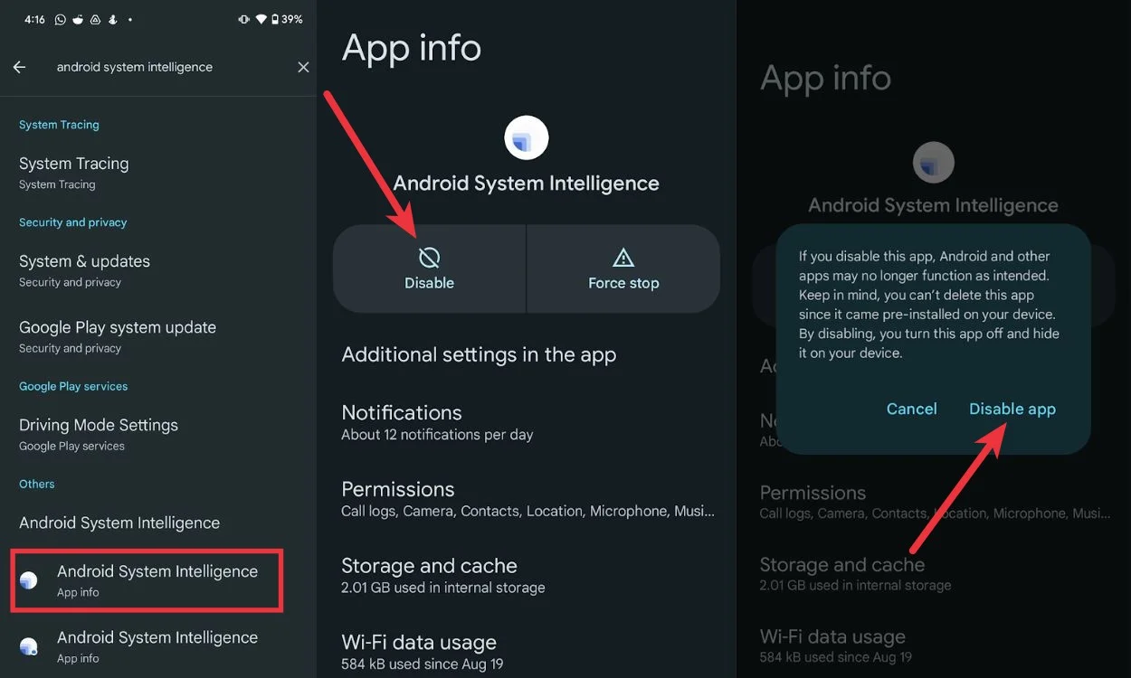 Android System Intelligence: Enhancing Your Device's Capabilities - Is Disabling Wise?