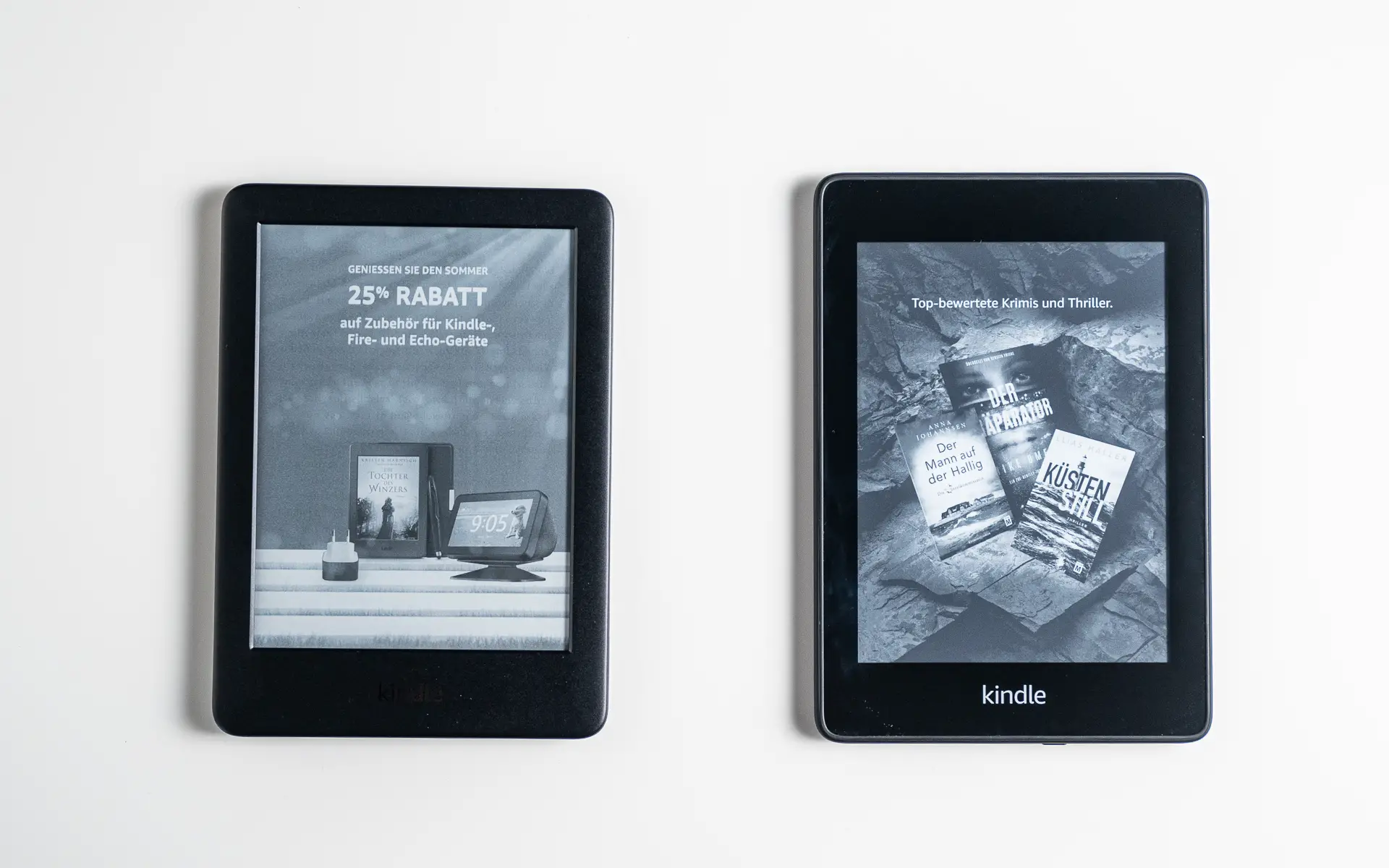Amazon Kindle vs Kindle Paperwhite- Which one is better