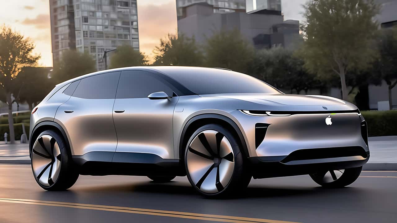 Apple's 2028 Surprise The Launch of a Game-Changing Electric Car with Futuristic Features-