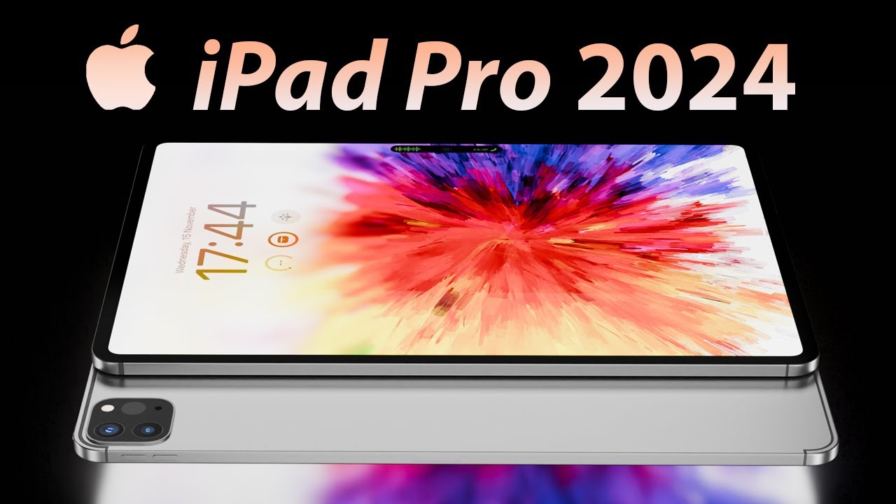 Exciting Peek at 2024 Apple's Latest iPad Pro with OLED Screen & M3 Chip - What to Expect----