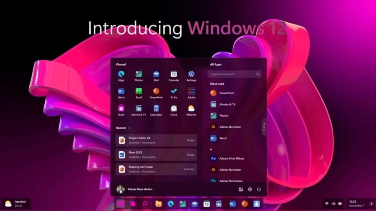 Exciting Peek at Windows 12 All the Latest Features, Updates, and Release Buzz for 2024---