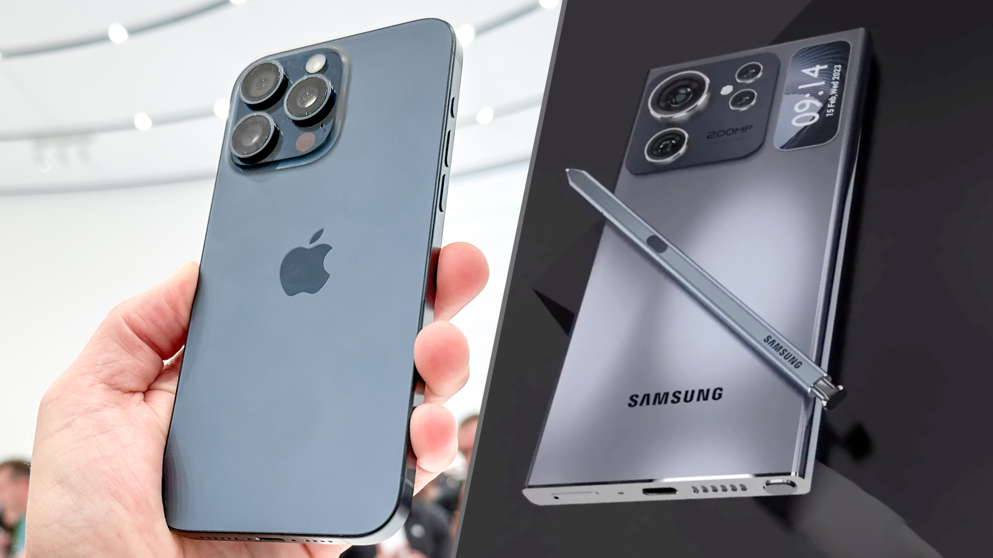 iPhone 15 Pro Max vs. Samsung Galaxy S24 Ultra