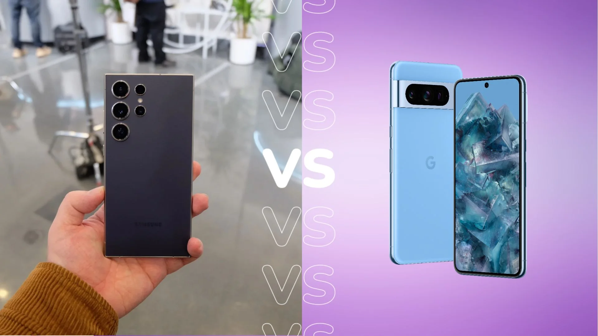 New Tech Face-Off Samsung Galaxy S24 Ultra vs Google Pixel 8 Pro - Which Smartphone Wins in 2024-----