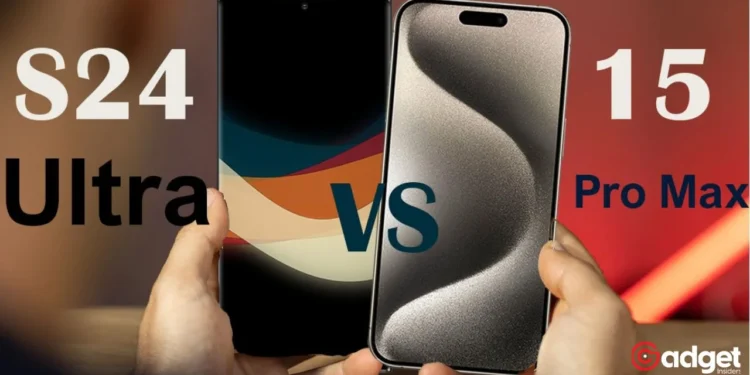 Samsung Galaxy S24 Ultra vs. iPhone 15 Pro Max Unveiling the Latest Smartphone Showdown