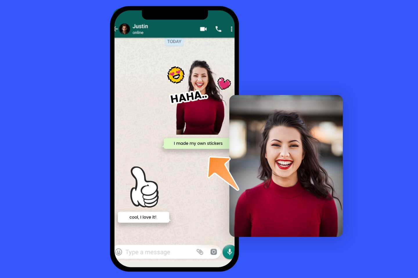 WhatsApp's Exciting Update Create Your Own Fun Stickers Easily on iPhone-