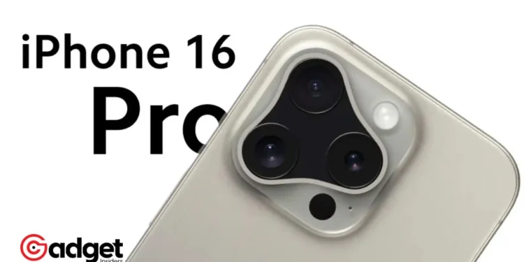 Breaking News iPhone 16 Pro's Cool New Triangle Design and Extra Camera Features Revealed