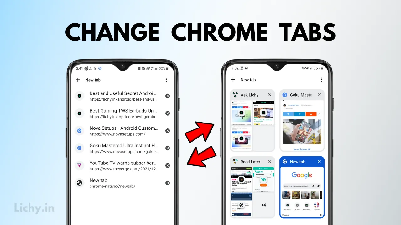 New Chrome Update on Android, Easy Tab Groups with a Single Click