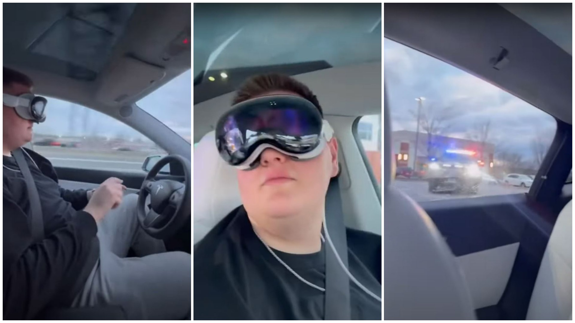 Tesla Driver Arrested Due to Apple Vision Pro in US 