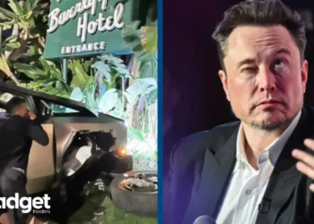 Elon Musk's Cybertruck Takes an Unexpected Turn Outside Iconic LA Hotel: A Must-See