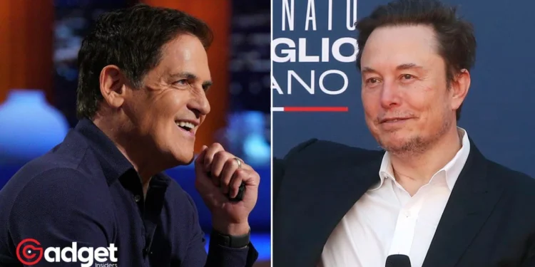 The Silicon Valley Showdown Musk vs. Cuban in a Battle of Billionaires