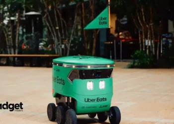 Tokyo Streets Buzz with Uber Eats Robots A Future of Food Delivery Comes Alive