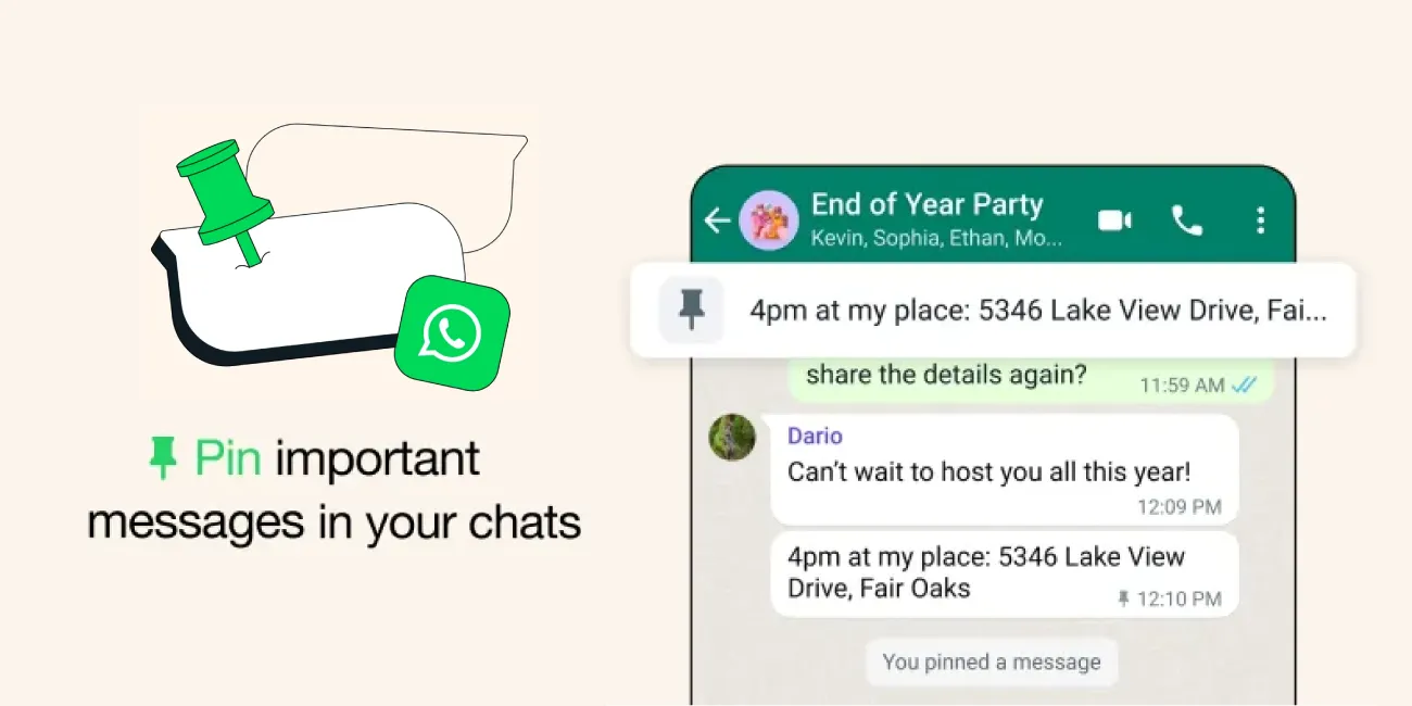 Unlock the Chat Game: WhatsApp's Latest Update Lets You Pin More Than Just One Message!