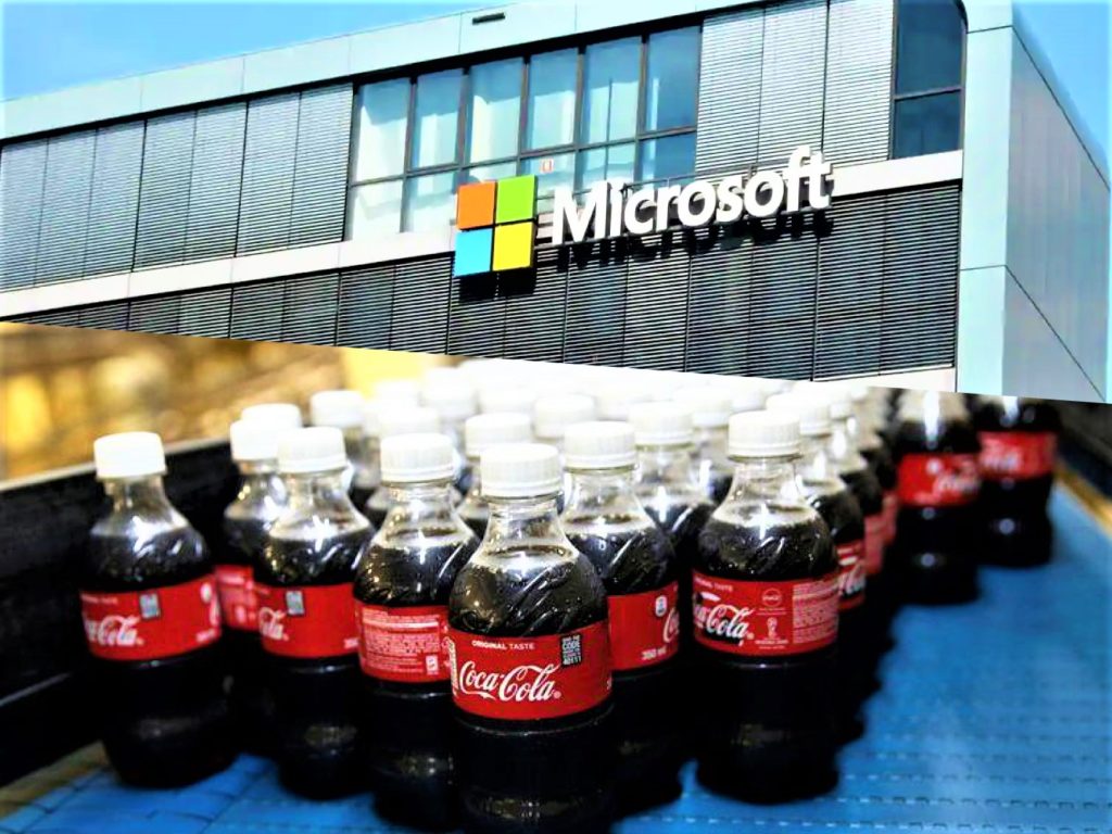 Coca-Cola and Microsoft Deepen Ties with a $1.1 Billion Cloud and AI Investment