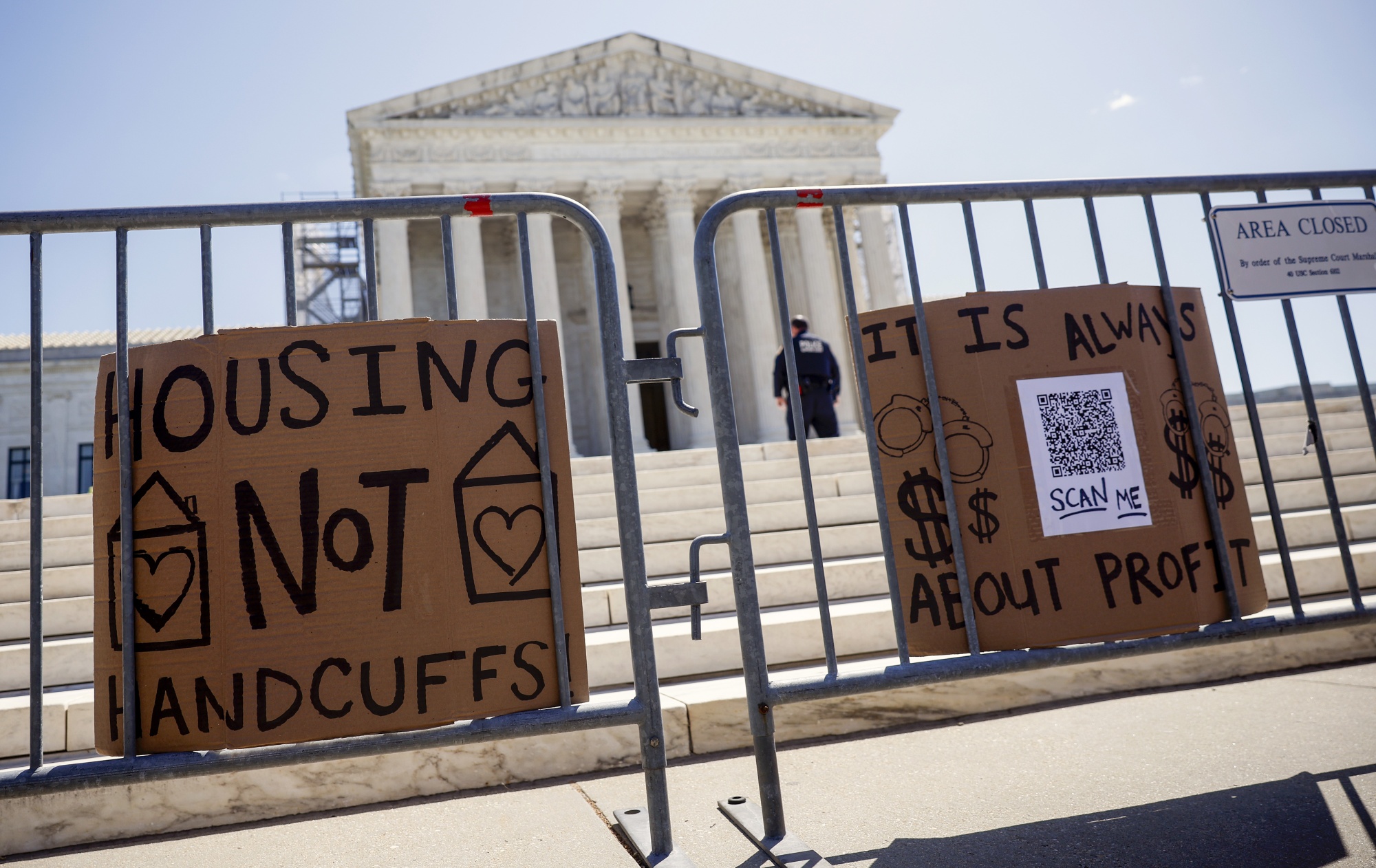 Homelessness Criminalization and Camp Disbandment Cases Are Being Heard by the Supreme Court