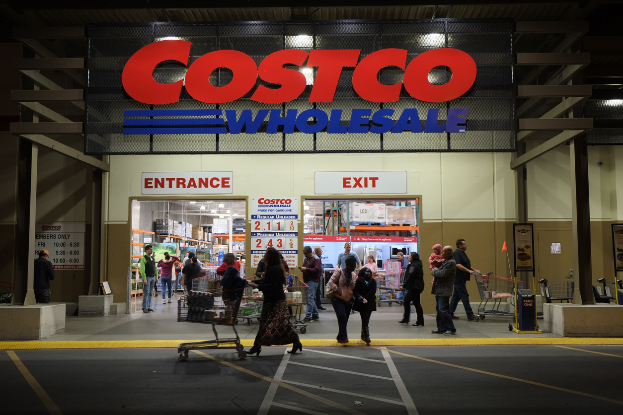 Costco Wholesale at Night