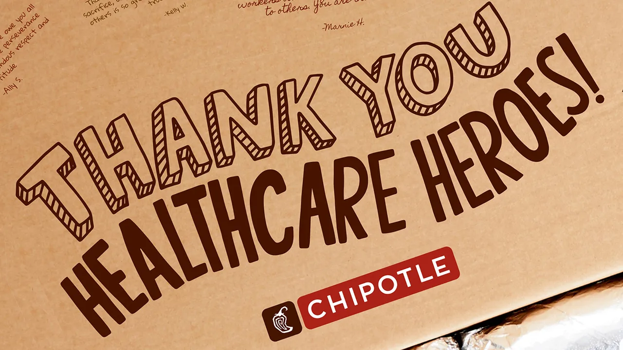 Chipotle Cheers Healthcare Workers: Free $1 Million Burrito Giveaway Starts This Week!