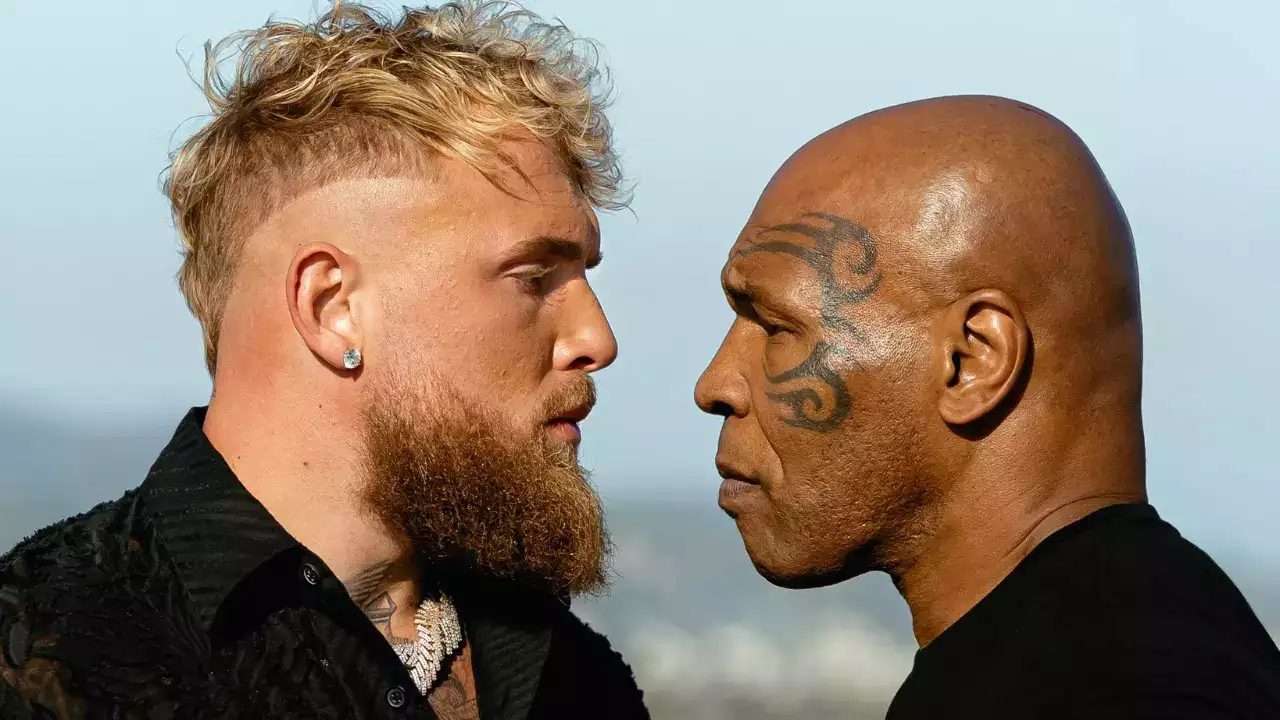Clash of Titans Jake Paul vs. Mike Tyson on Netflix