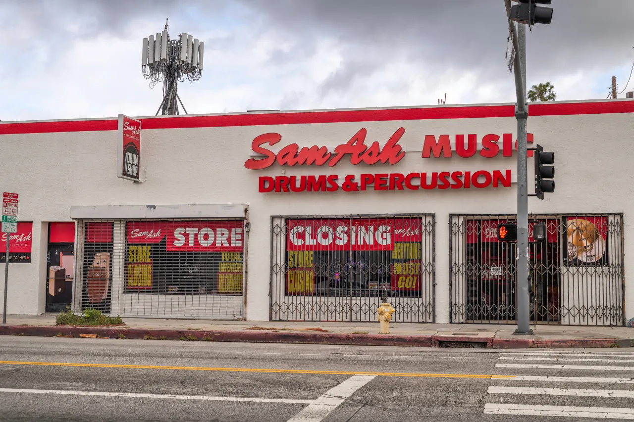 End of an Era How Sam Ash's 100-Year Legacy in Music Retail Came Crashing Down Amid Bankruptcy and Online Shift--