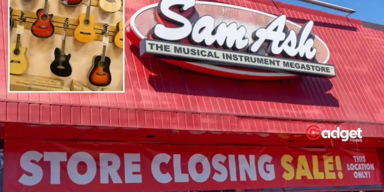 End of an Era How Sam Ash's 100-Year Legacy in Music Retail Came Crashing Down Amid Bankruptcy and Online Shift