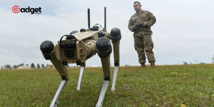 Future Warfare: How the U.S. Marines are Testing Robotic Dogs with AI Guns for Combat Missions