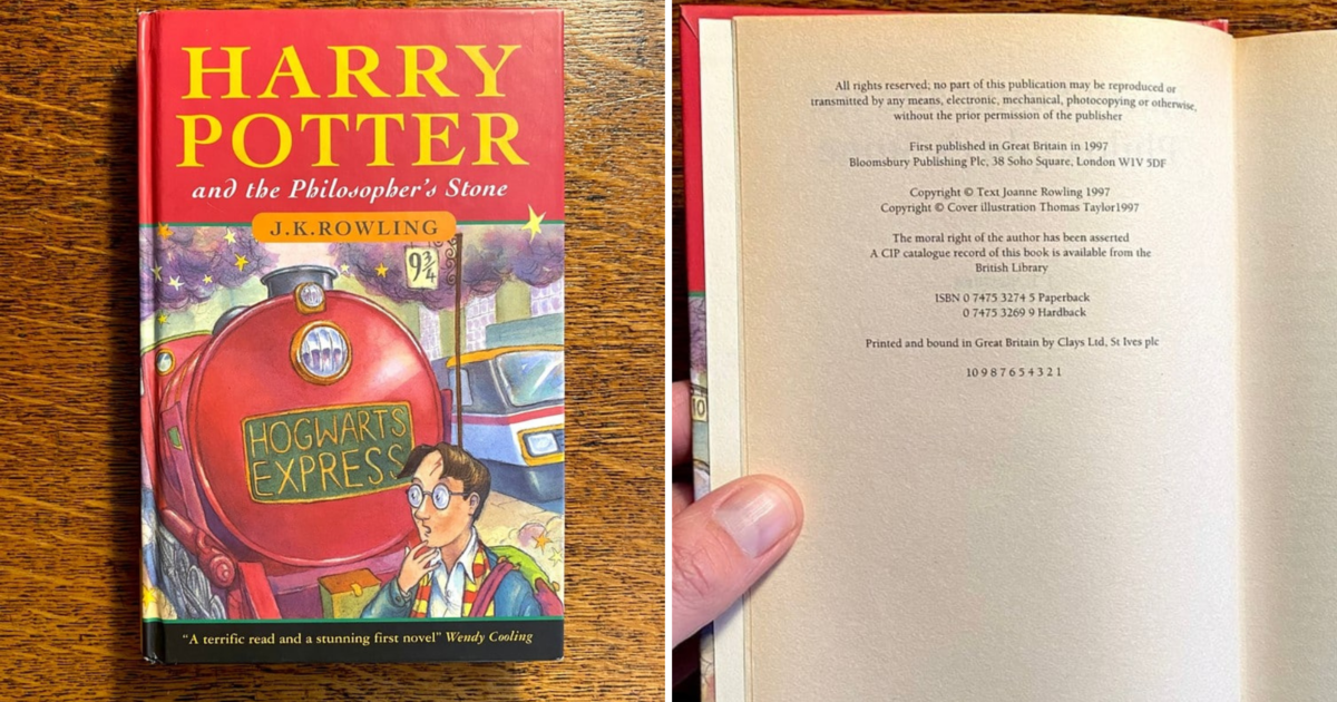 Harry Potter's First Book Cover Could Break Auction Records: See How Much It's Worth