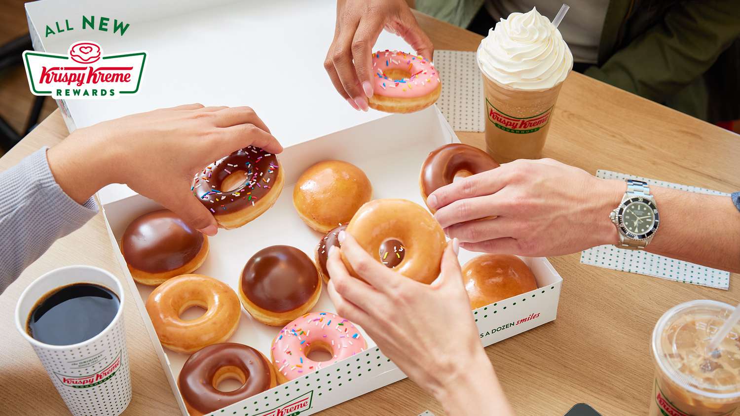 Krispy Kreme Rolls Out New Rewards With Two Weeks of Free Donuts and Coffee Deals