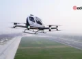 Revolutionary EHang EH216-S Flying Taxi Takes First Passenger in Abu Dhabi