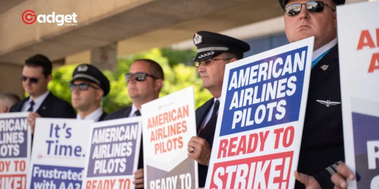 American Airlines Strike Looms Flight Crews Reject Big Raise, Demand Fair Contract