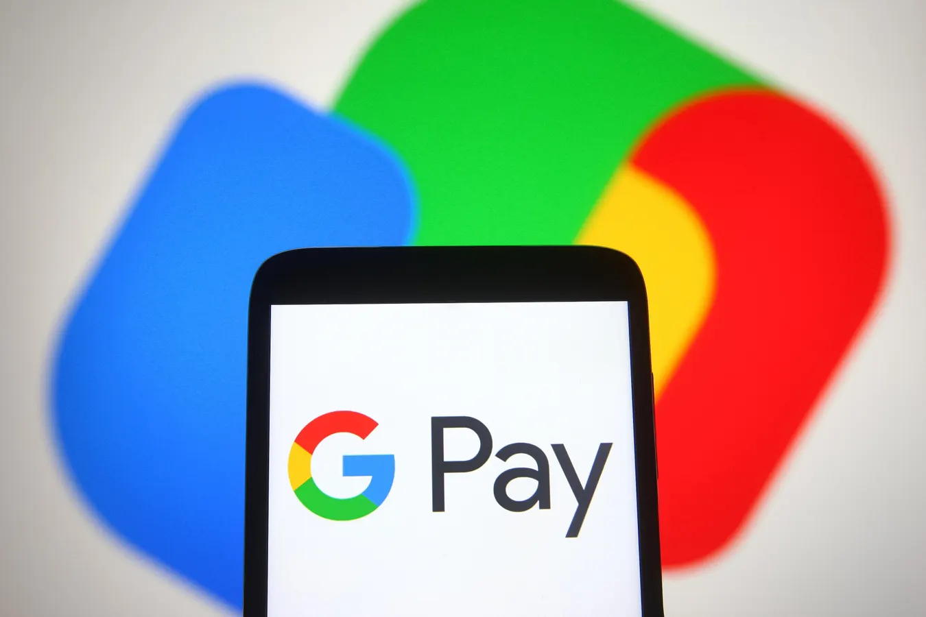 An infographic detailing Google's shift from direct financial services to supporting banking partners with digital enablement.