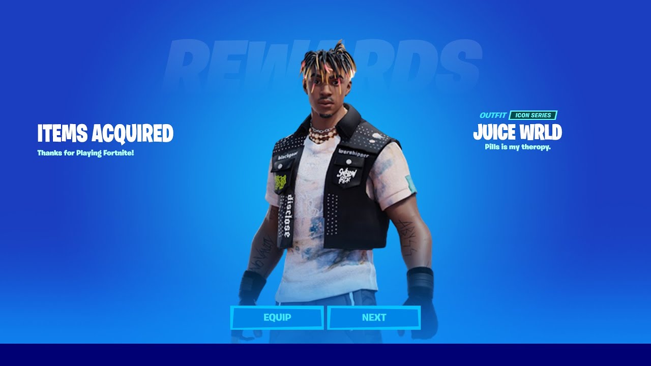 Fortnite's Special Tribute Get Juice WRLD's Free Skin Celebrating His