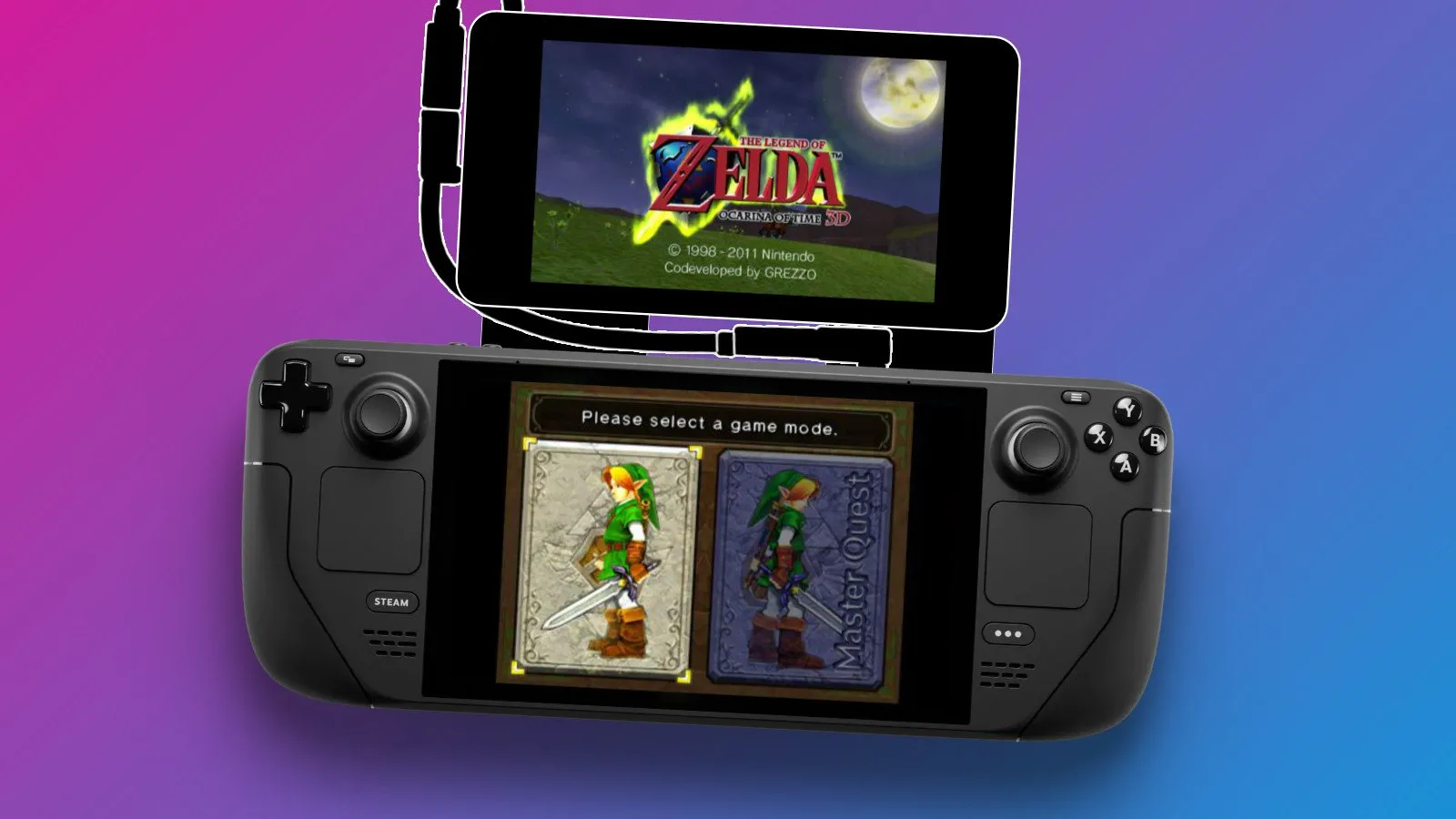 DIY Gamer Transforms Popular Steam Deck into Tiny TV Console See the Steam Brick Evolution---