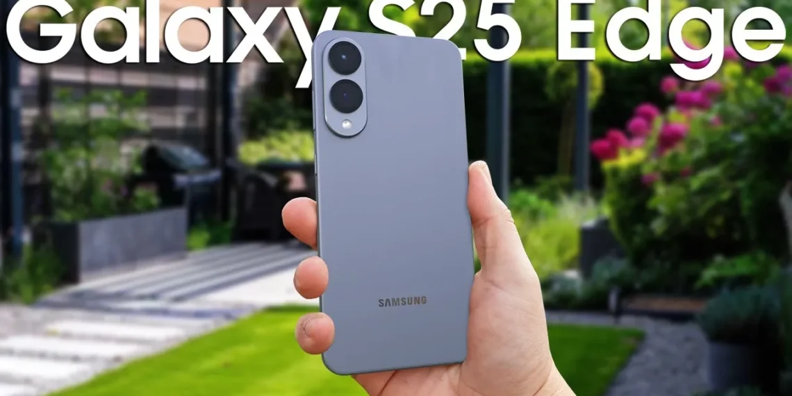 First Look Samsung Galaxy S25 Edge Shows Off Slim Design and Cool New Colors
