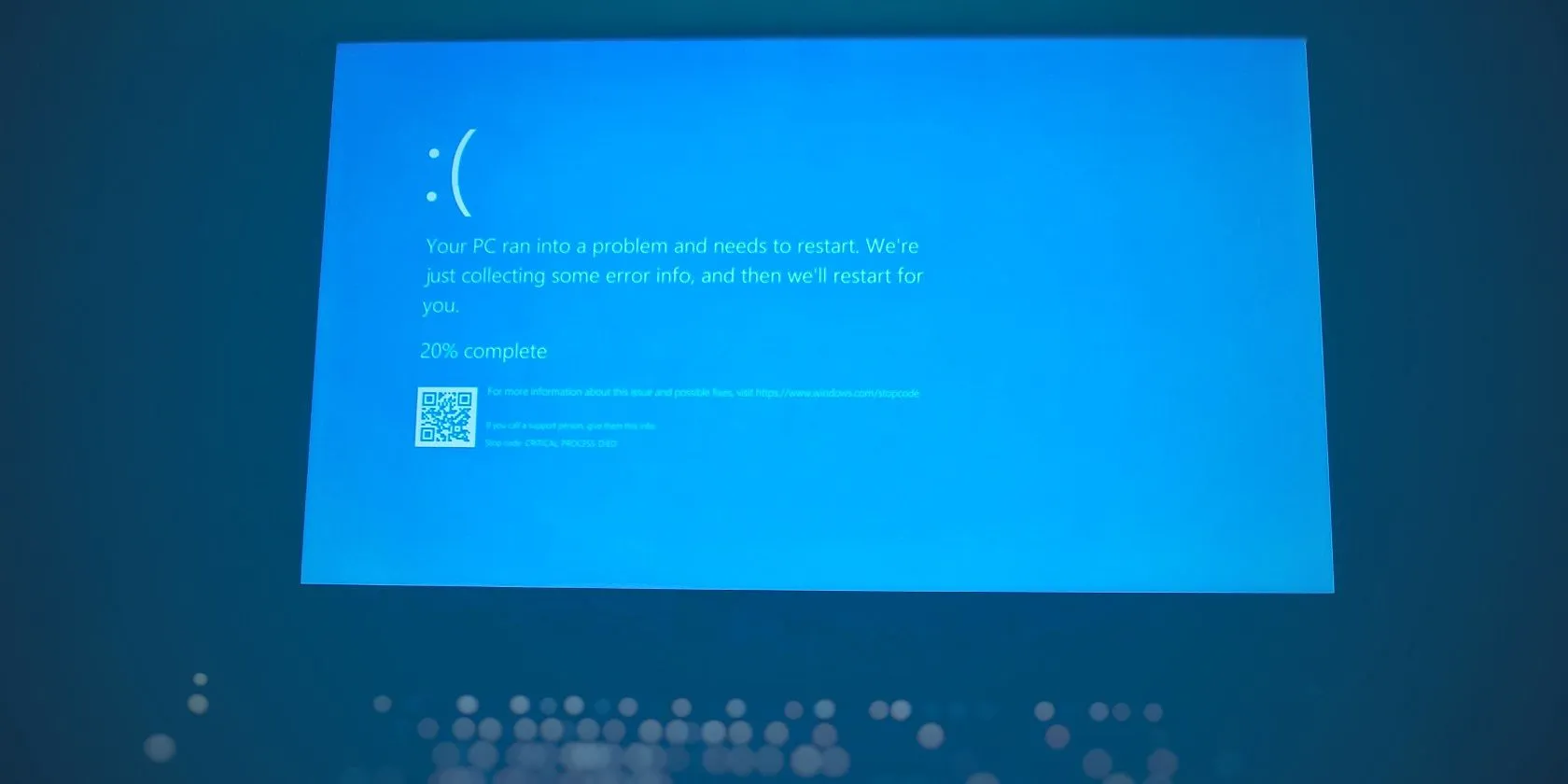 Windows Just Changed the Blue Screen of Death — Here’s What It Looks Like Now