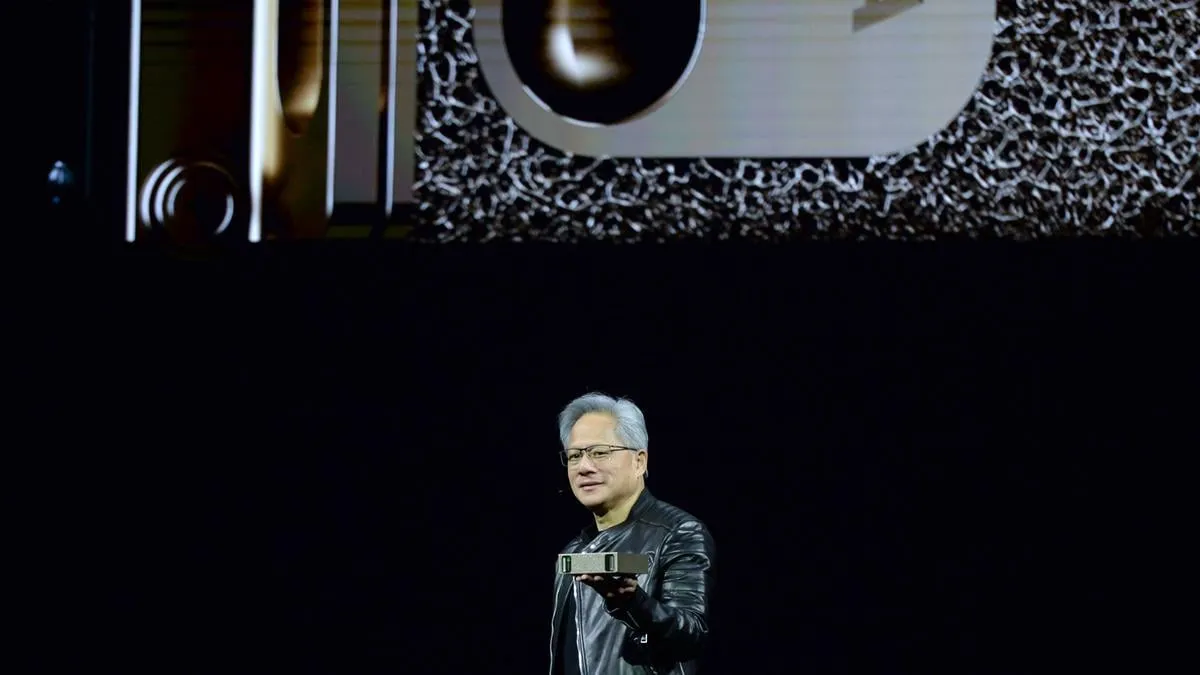 "Nvidia CEO Visits Beijing Amid U.S. Chip Ban and Rising AI Competition"