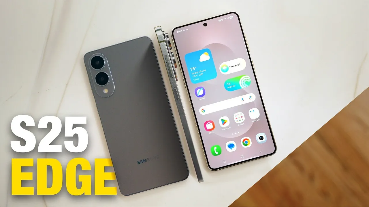 Samsung's New Galaxy S25 Edge Is the Slimmest Smartphone Yet – A Bold Move to Beat Apple